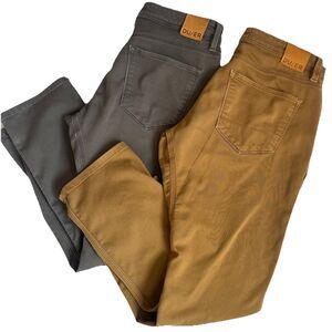 2 Lot Duer Pants Mens 32x30 NX2 Relaxed Performance Hiking Trail Stretch Tapered